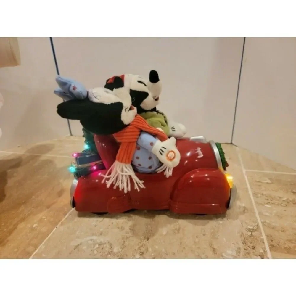 Disney Gemmy Mickey Minnie Car VIDEO‎
